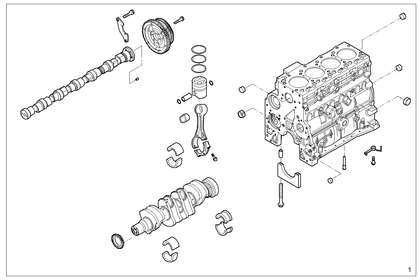 STRIPPED ENGINE