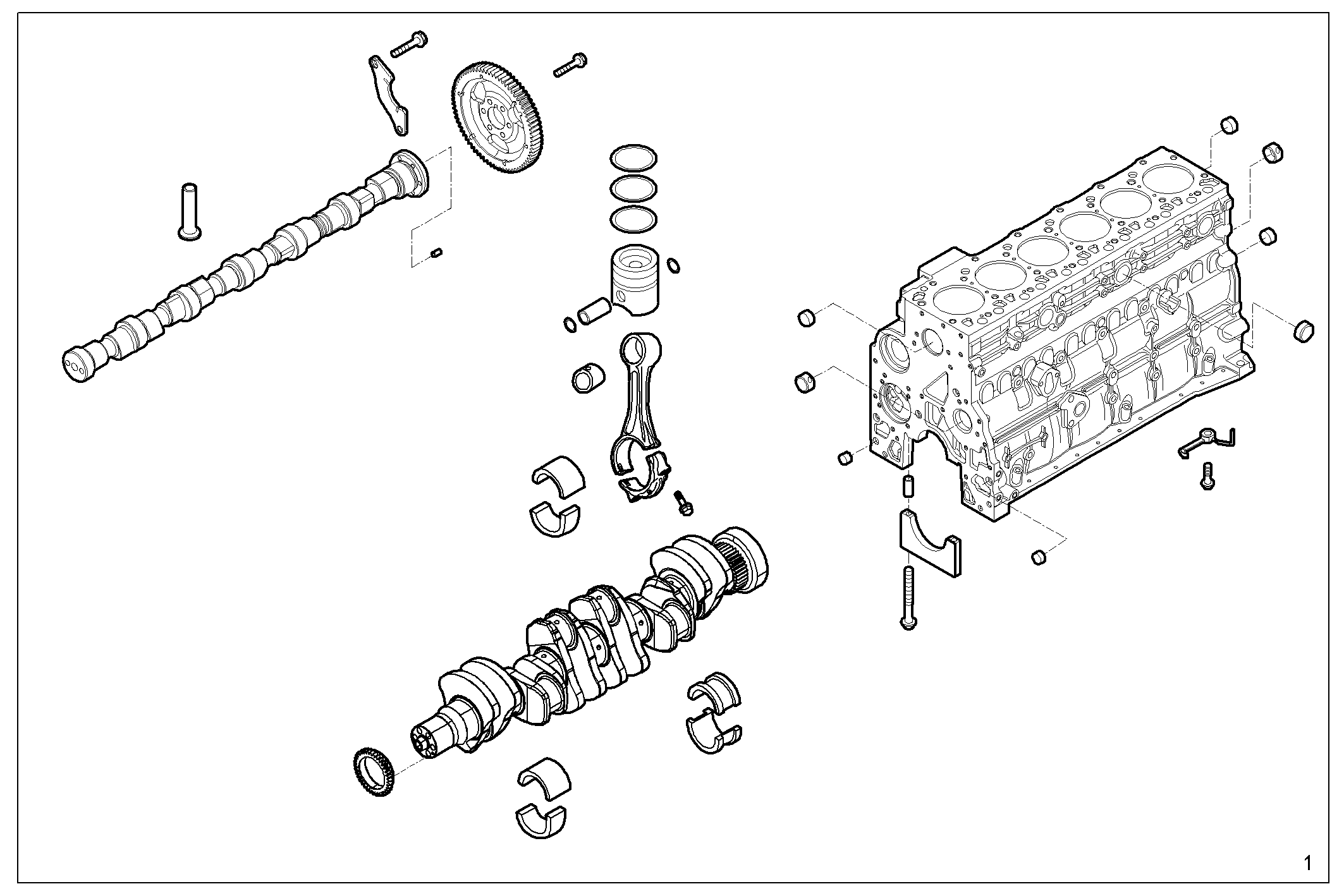 STRIPPED ENGINE