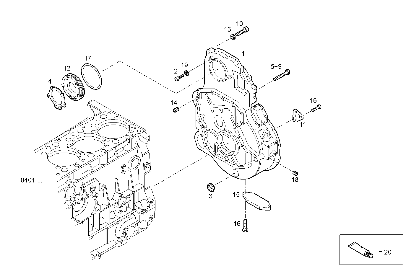 REAR C.CASE COVER