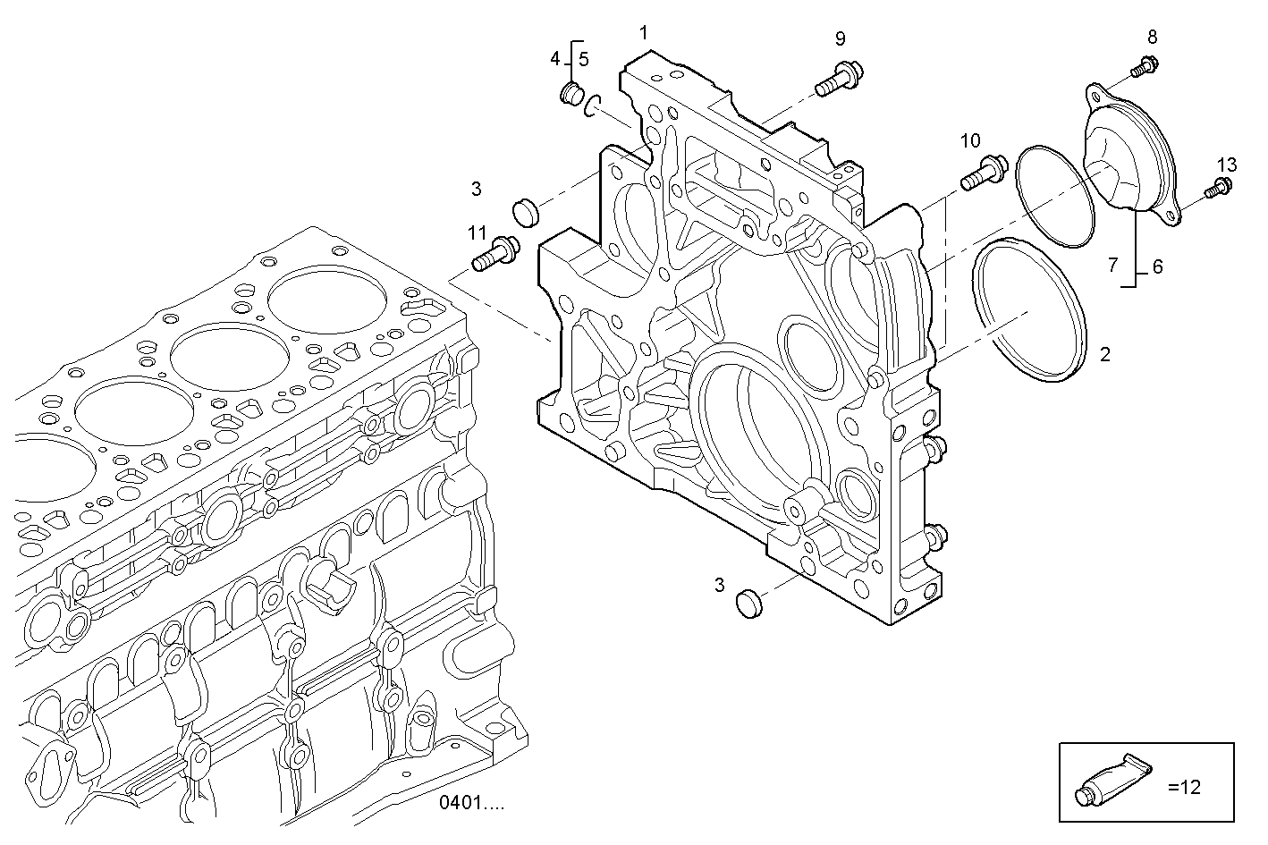 REAR C.CASE COVER