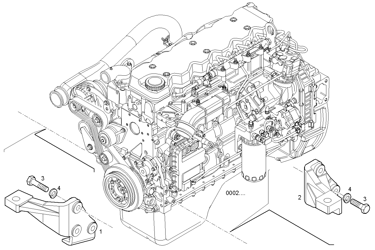 ENGINE SUSPENSION