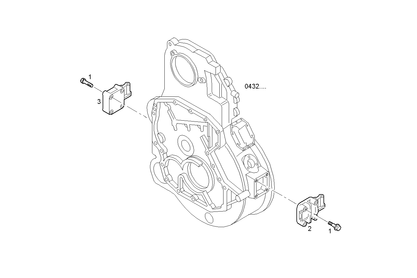 REAR ENGINE MOUNTING