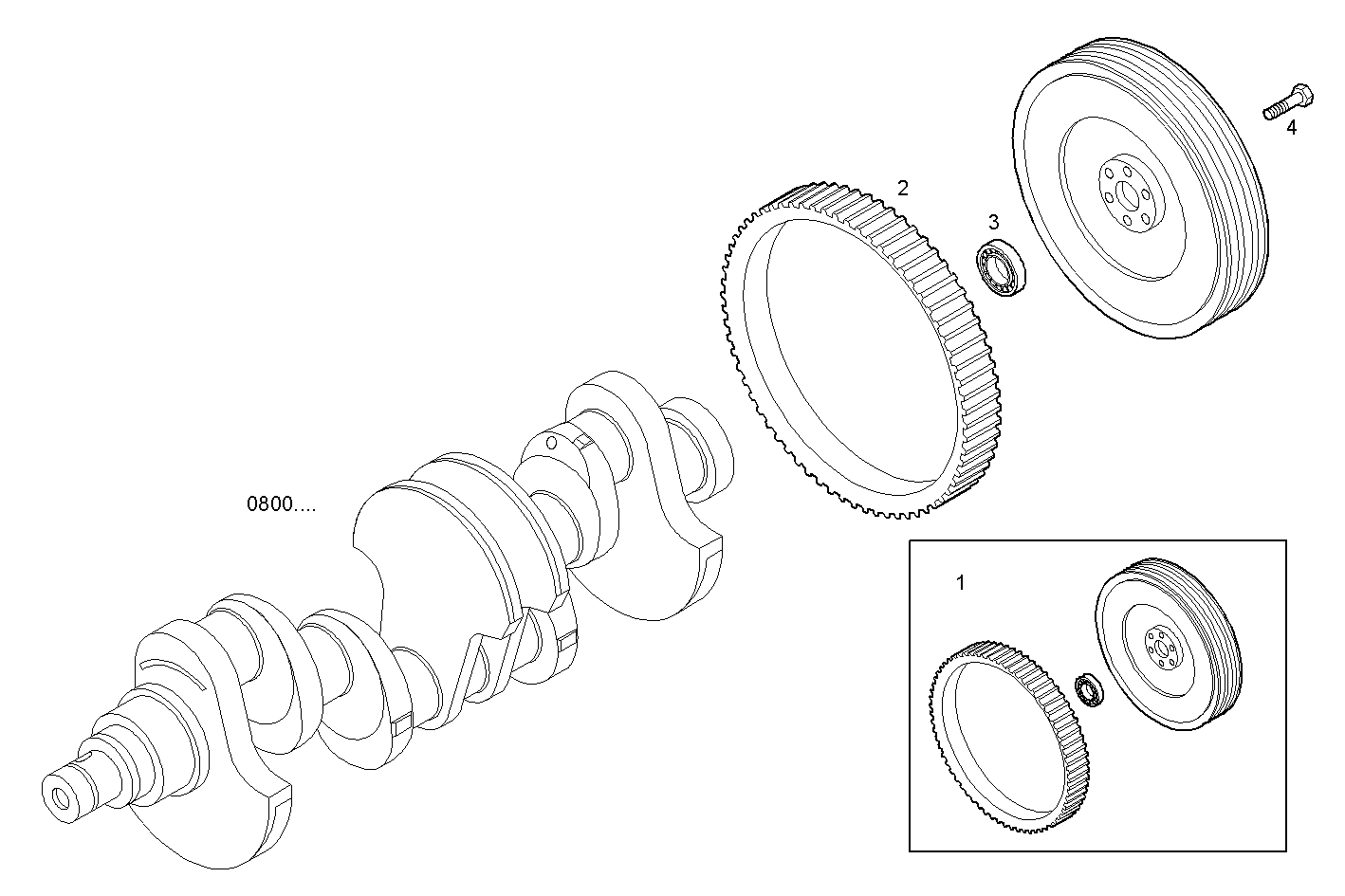 ENGINE FLYWHEEL - DAMPER