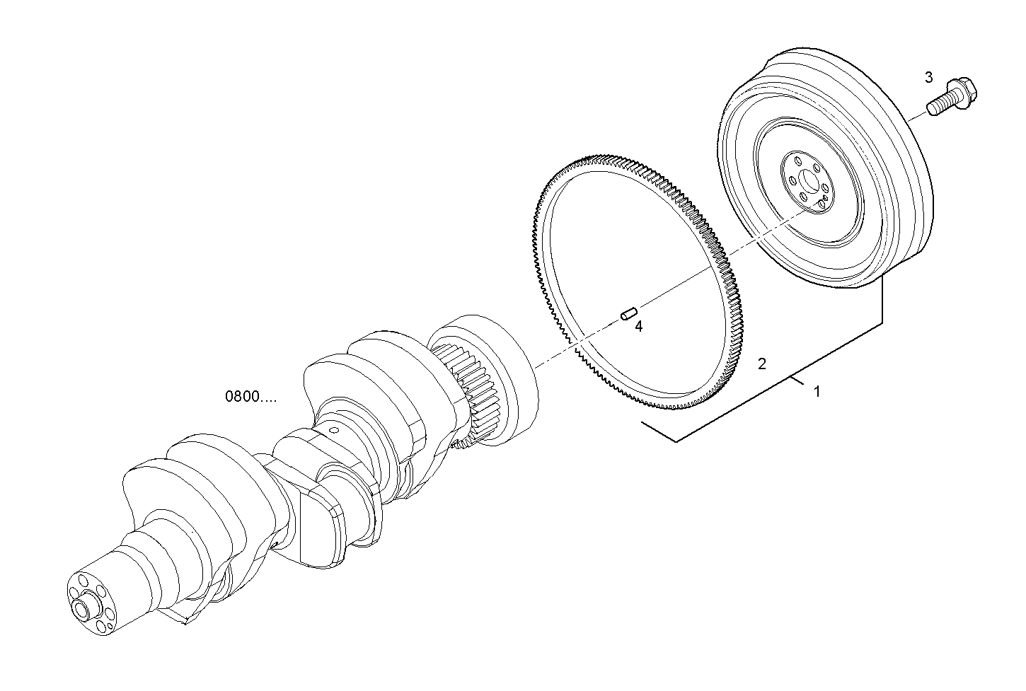 ENGINE FLYWHEEL - DAMPER