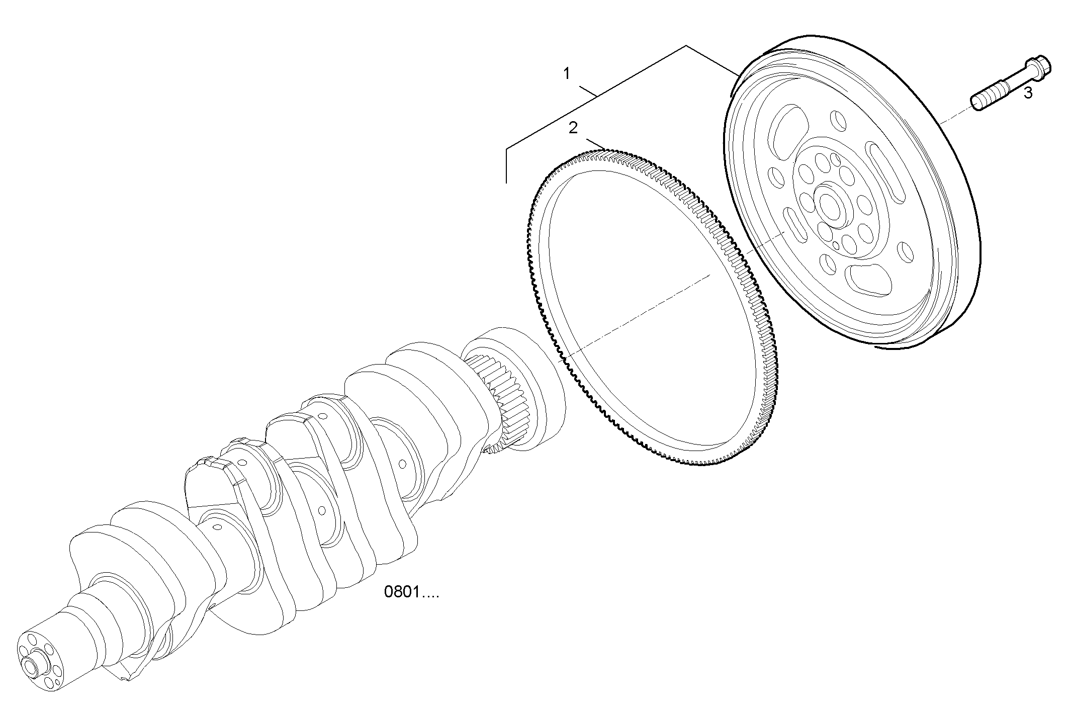 ENGINE FLYWHEEL - DAMPER