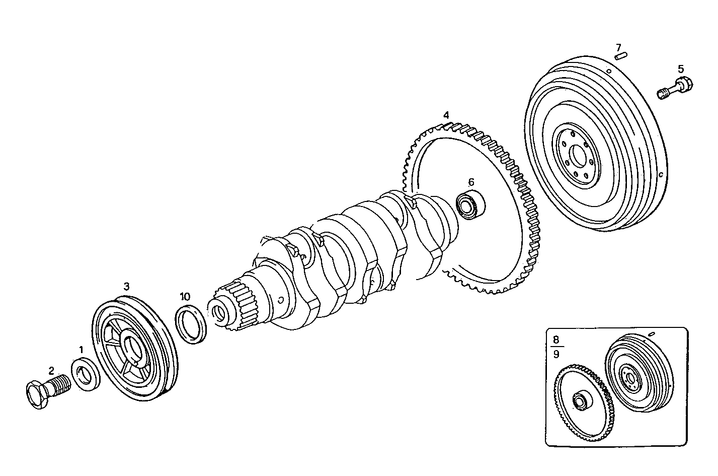 ENGINE FLYWHEEL - DAMPER