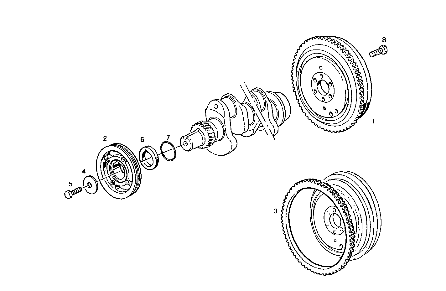 ENGINE FLYWHEEL - DAMPER
