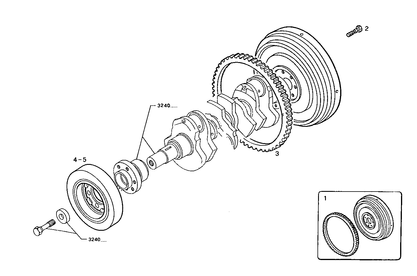 ENGINE FLYWHEEL - DAMPER