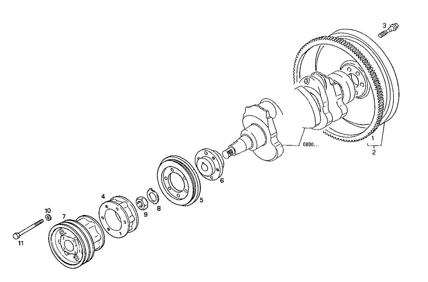 ENGINE FLYWHEEL - DAMPER