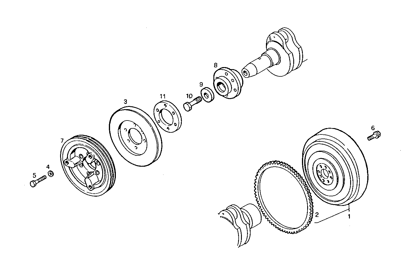 ENGINE FLYWHEEL - DAMPER