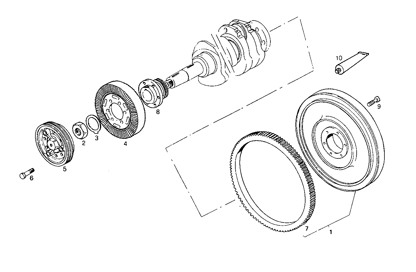 ENGINE FLYWHEEL - DAMPER