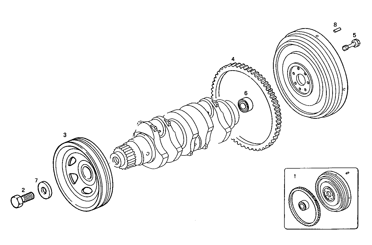 ENGINE FLYWHEEL - DAMPER