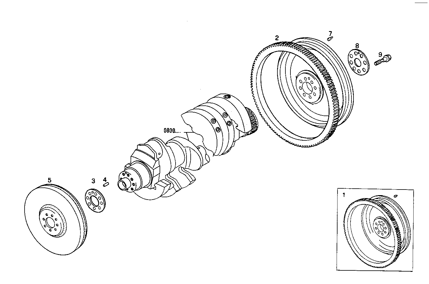 ENGINE FLYWHEEL - DAMPER