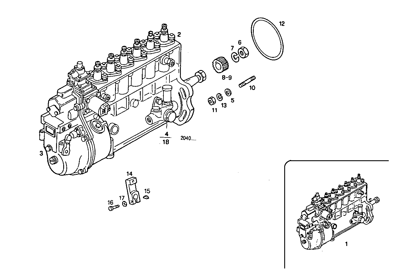 INJECTION PUMP ASSY