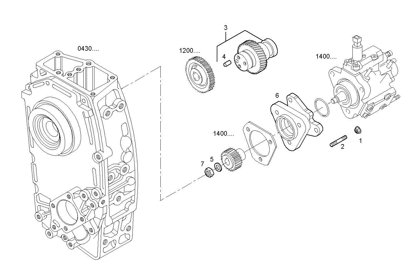 INJECTION PUMP DRIVE