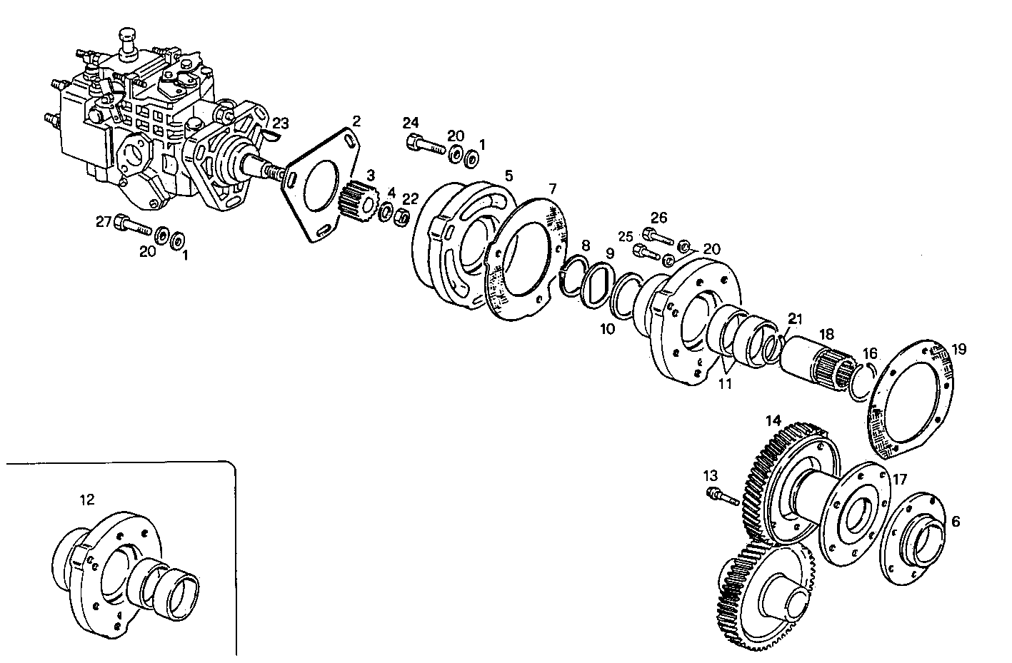 INJECTION PUMP DRIVE