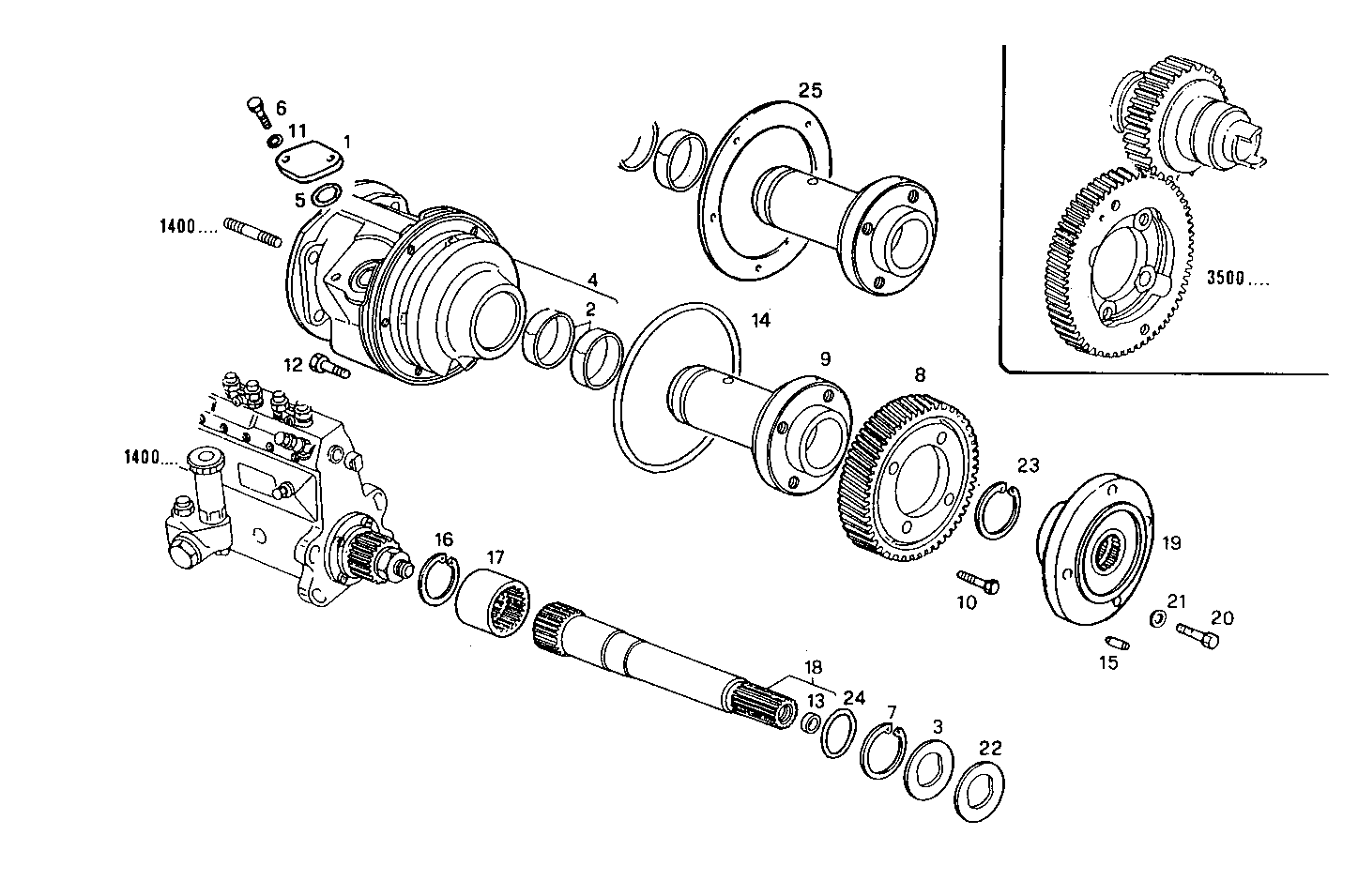 INJECTION PUMP DRIVE