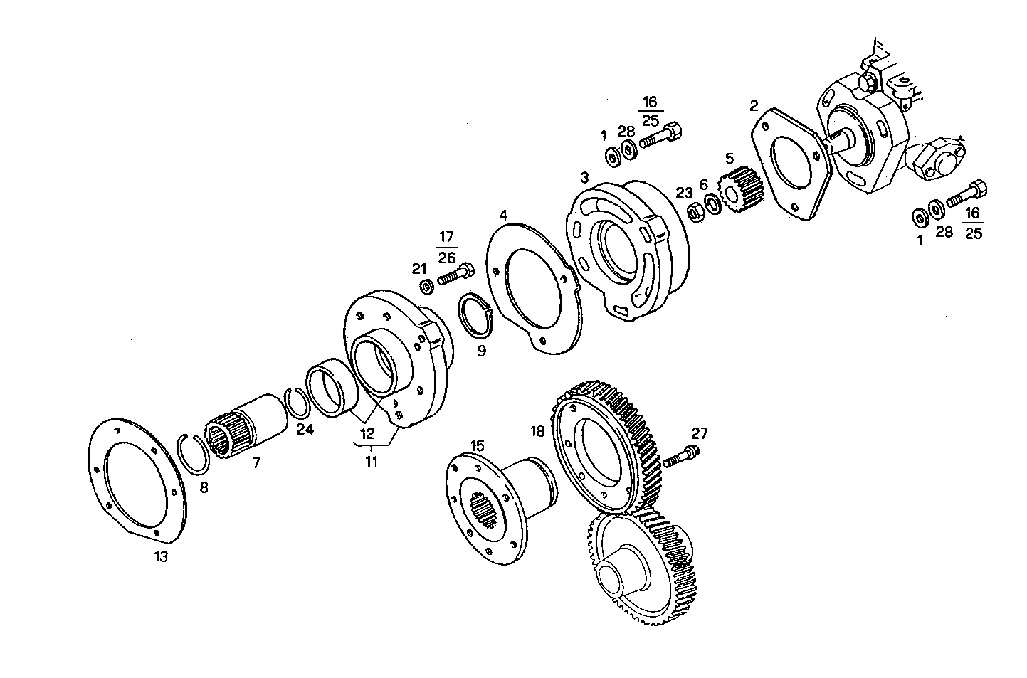 INJECTION PUMP DRIVE