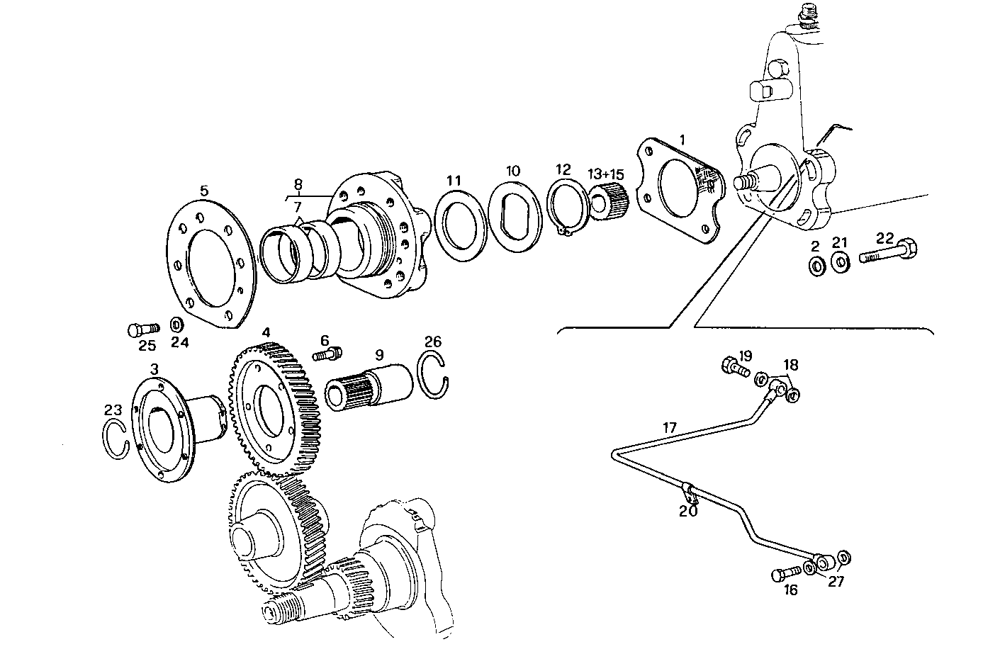 INJECTION PUMP DRIVE