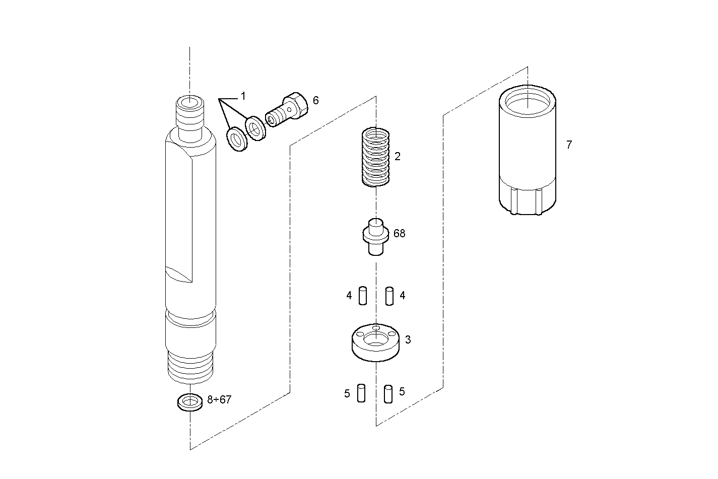 NOZZLE HOLDER (COMPONENTS)