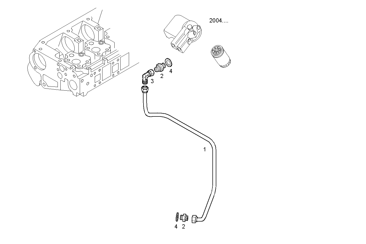 FUEL LINES -INLET TO FILTER