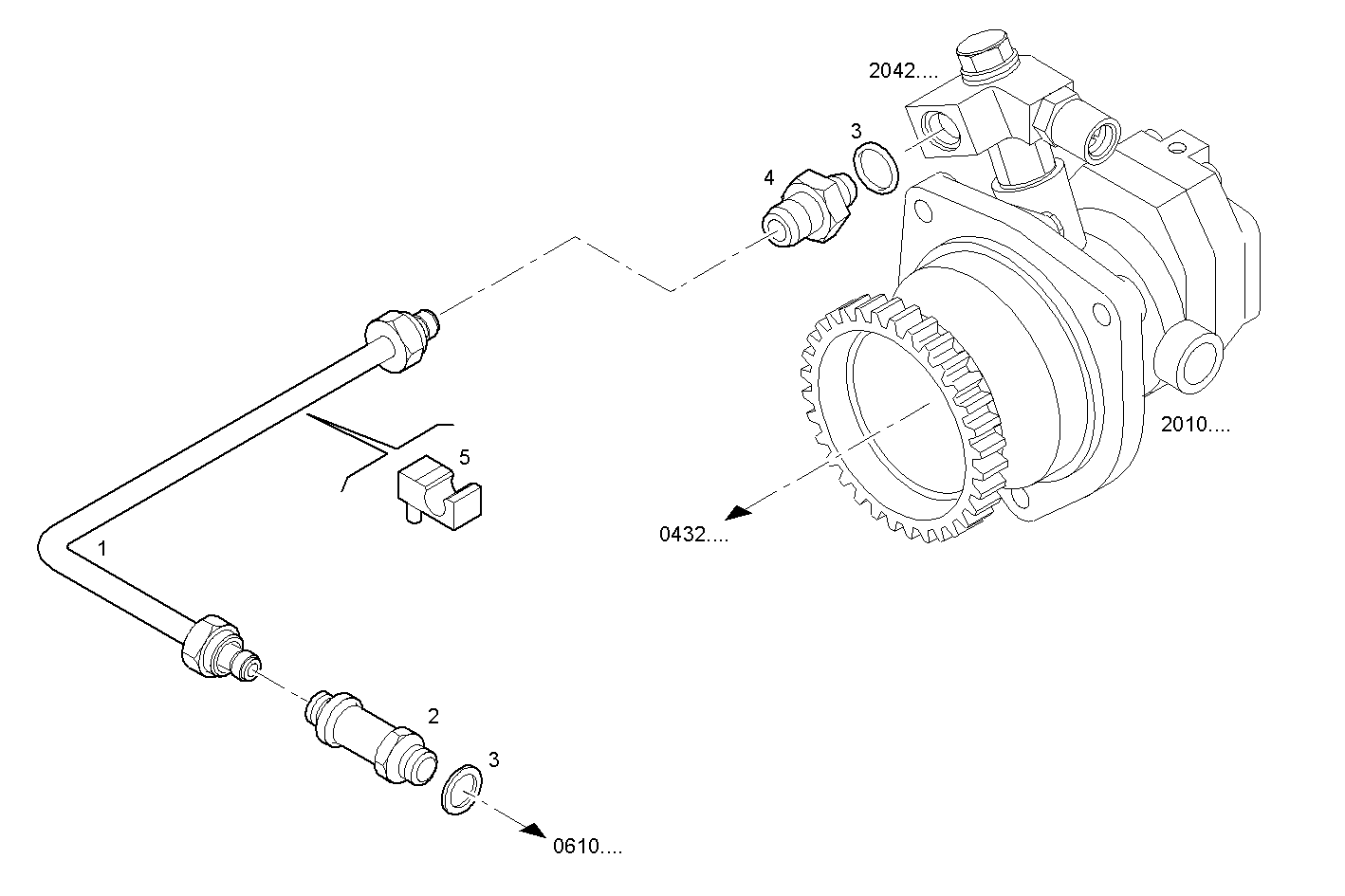 FUEL LINES - RETURN TO FUEL  PUMP