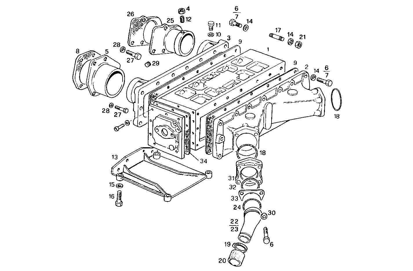 AIR - WATER HEAT EXCHANGER