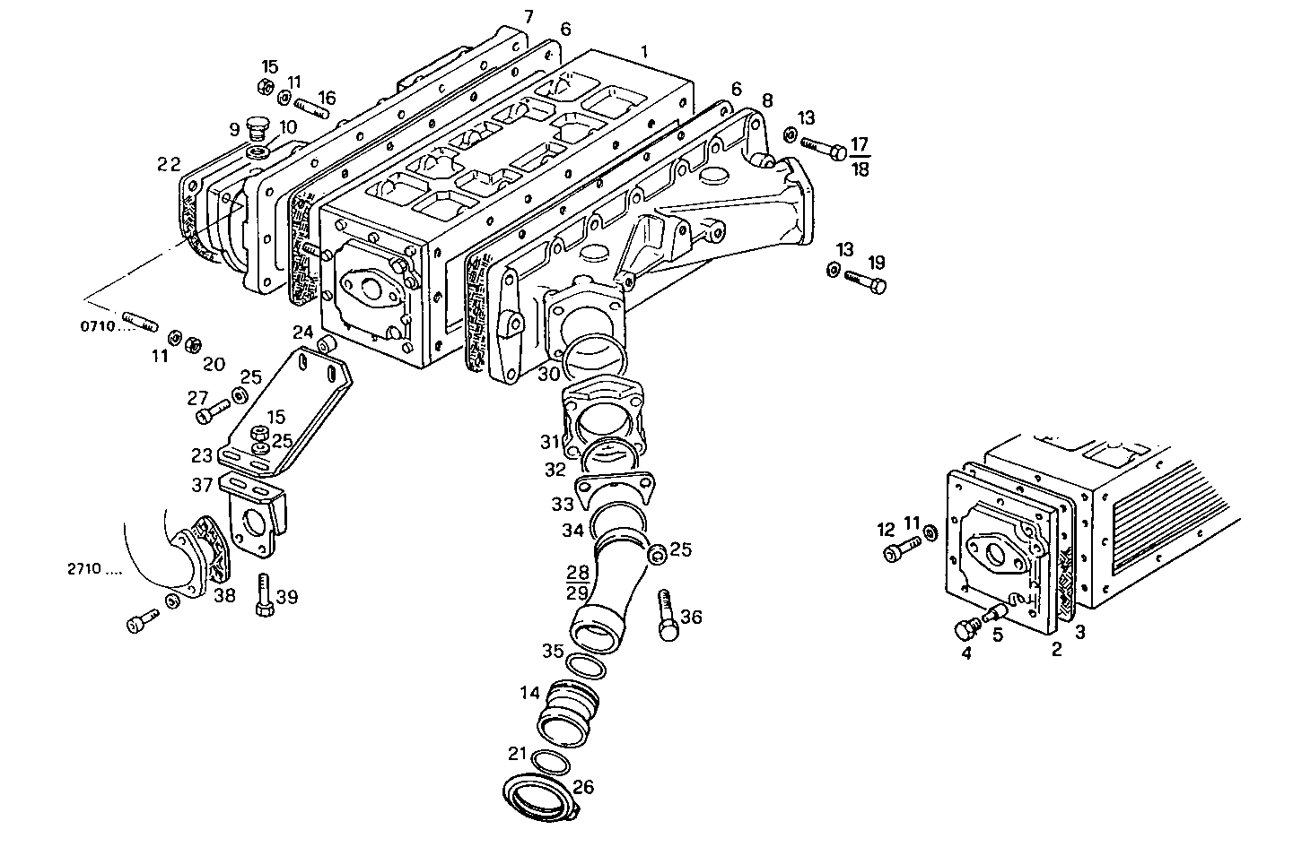 AIR - WATER HEAT EXCHANGER