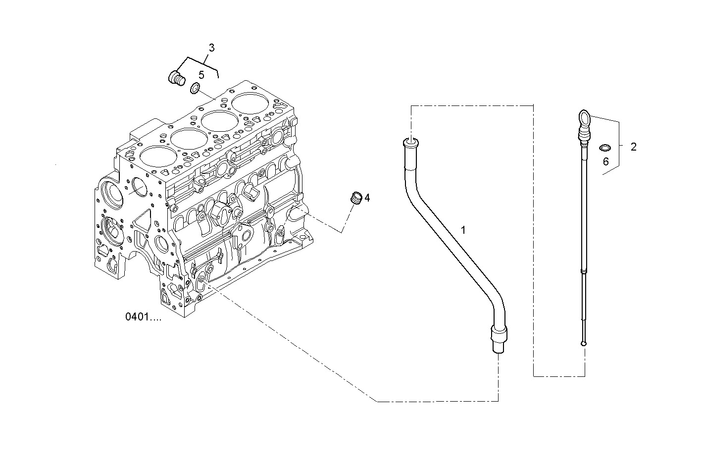 OIL DIPSTICK & FILLER PIPE