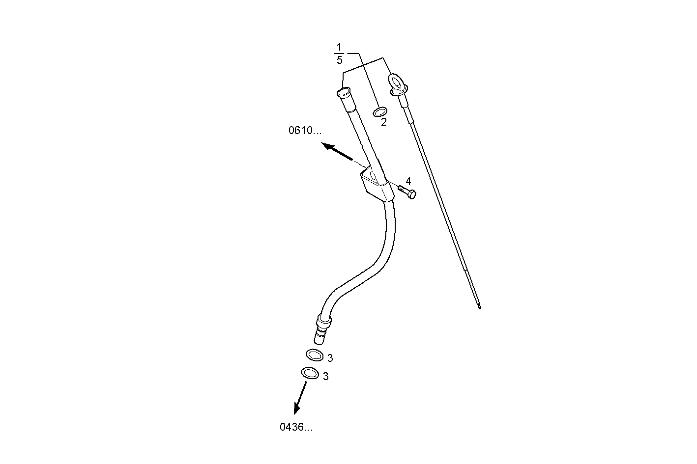 OIL DIPSTICK & FILLER PIPE