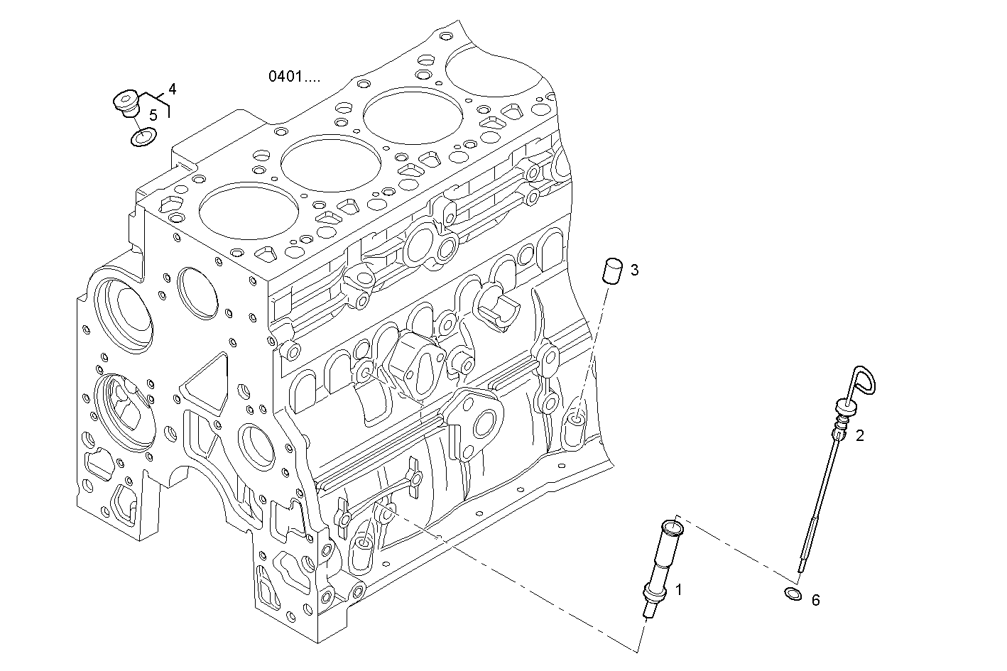 OIL DIPSTICK & FILLER PIPE