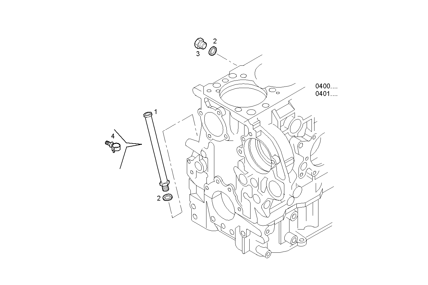 OIL DIPSTICK PIPE