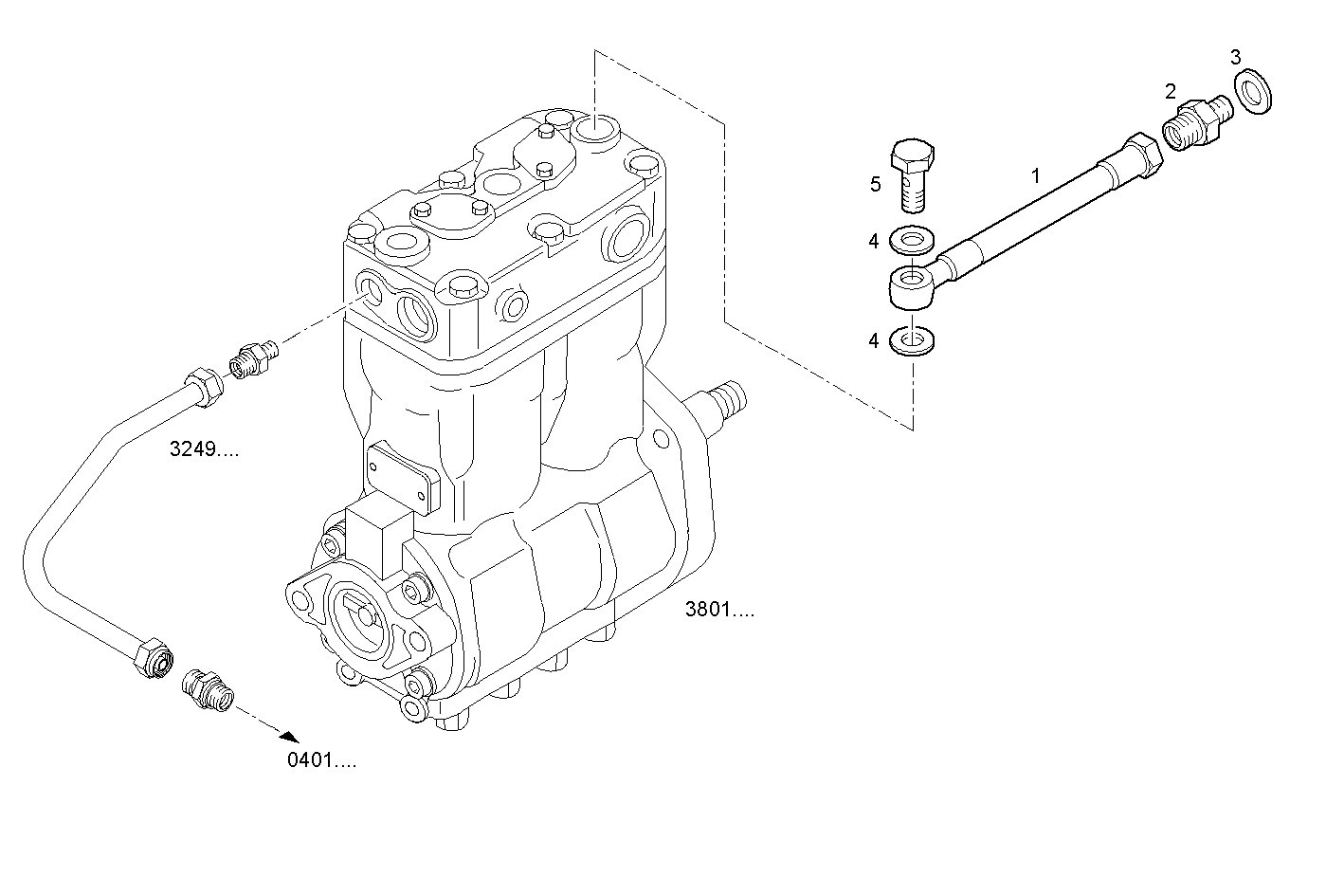COMPRESSOR EXIT PIPE