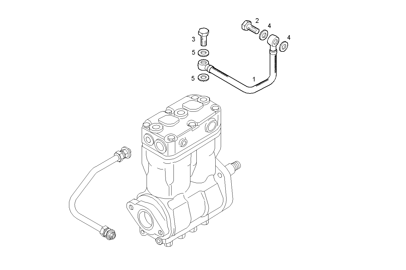 COMPRESSOR EXIT PIPE