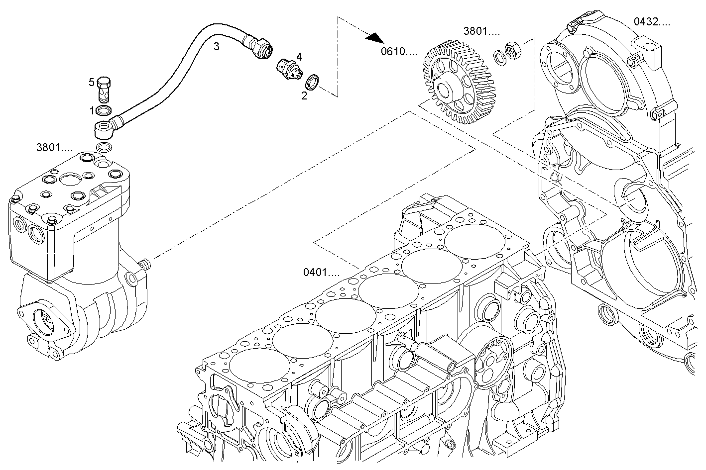COMPRESSOR EXIT PIPE