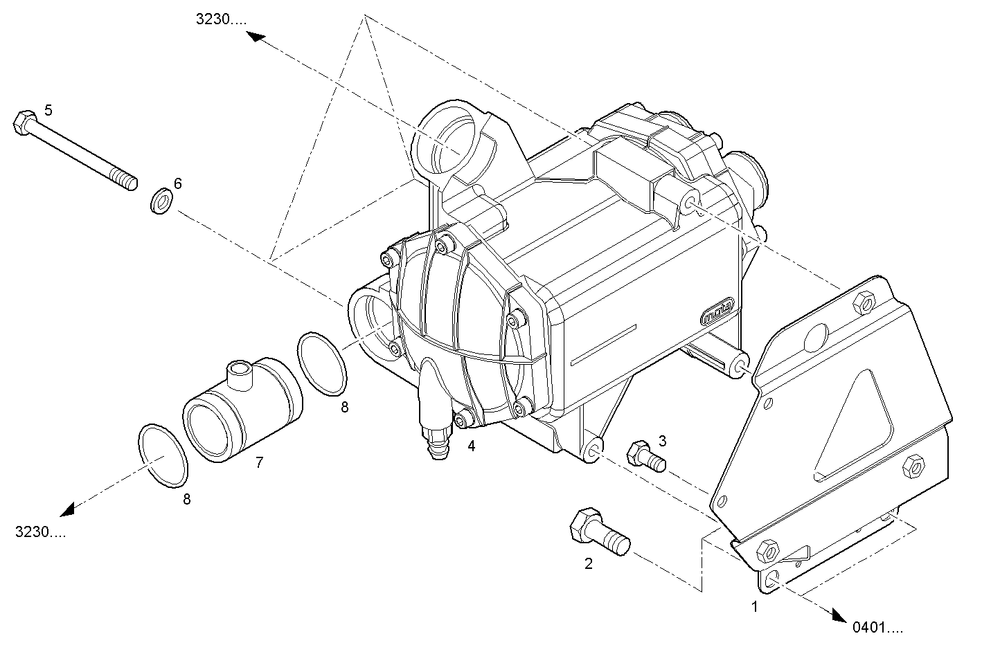 FRESH WATER - SEA WATER HEAT EXCHANGER