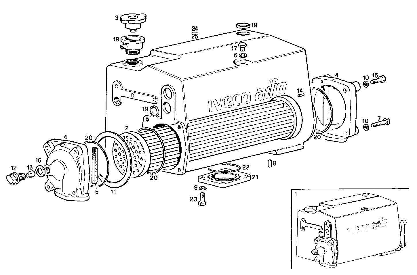 FRESH WATER - SEA WATER HEAT EXCHANGER