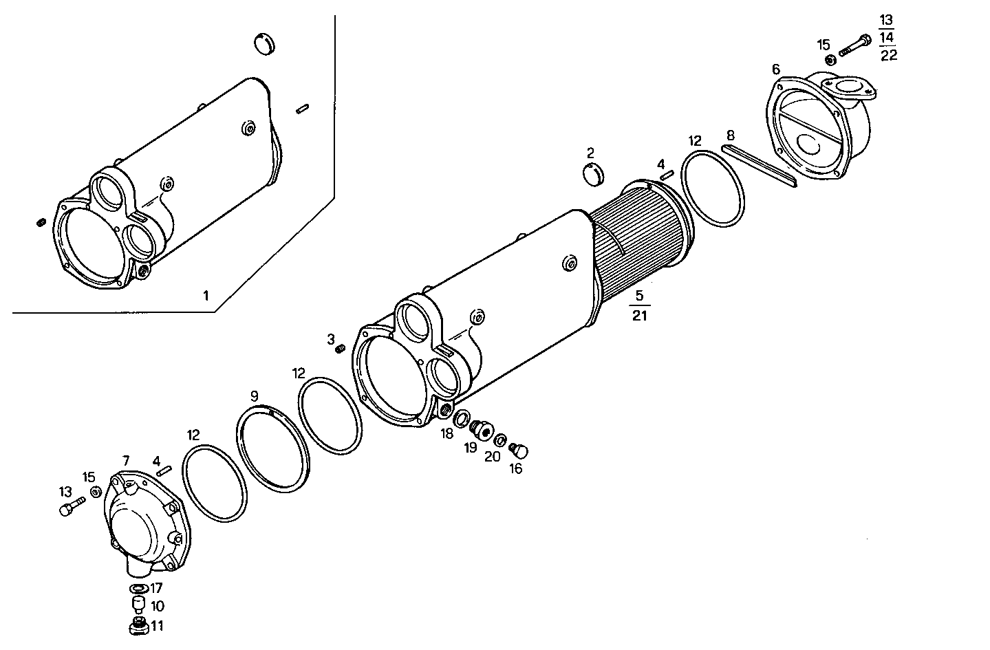 FRESH WATER - SEA WATER HEAT EXCHANGER