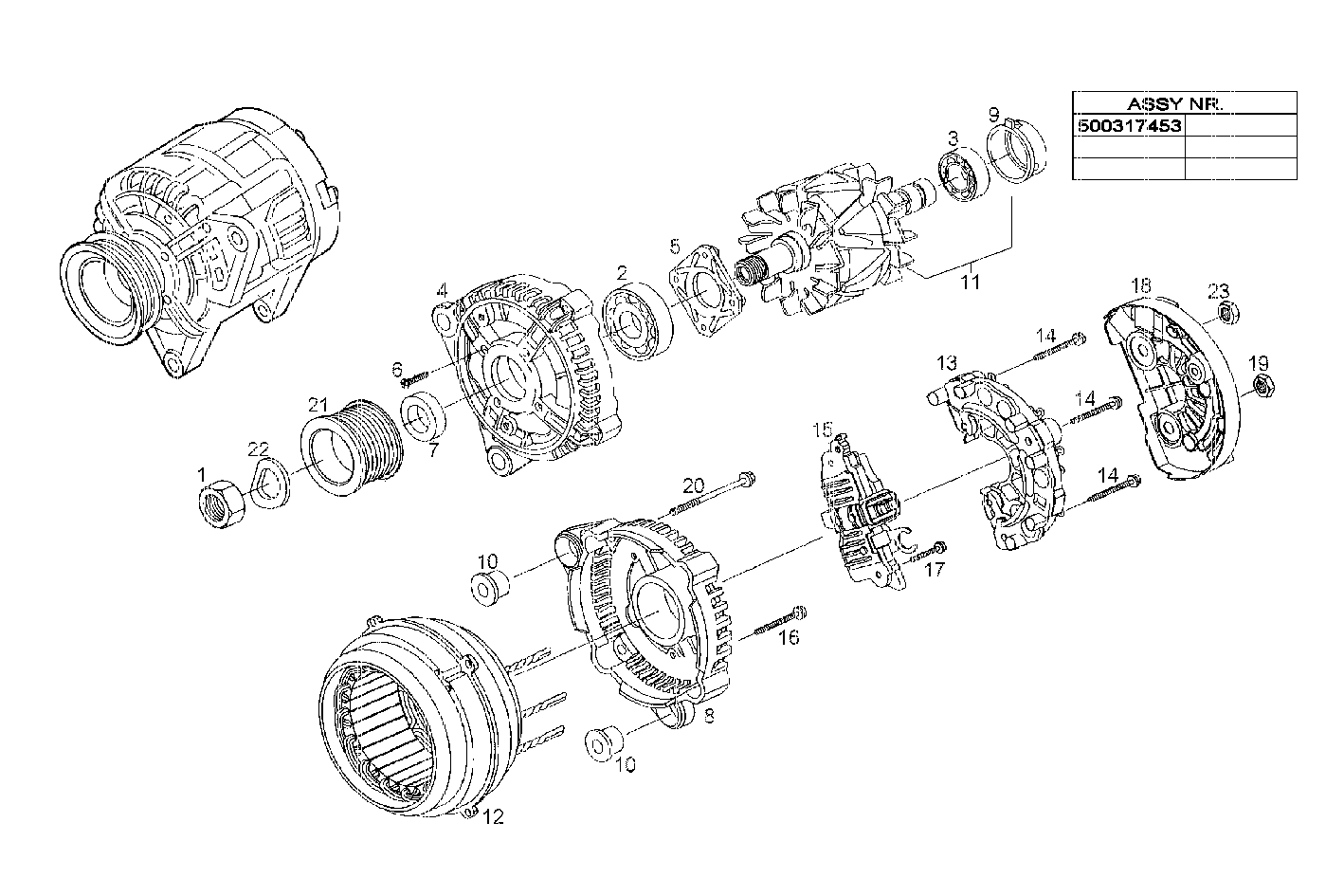 GENERATOR (COMPONENTS)