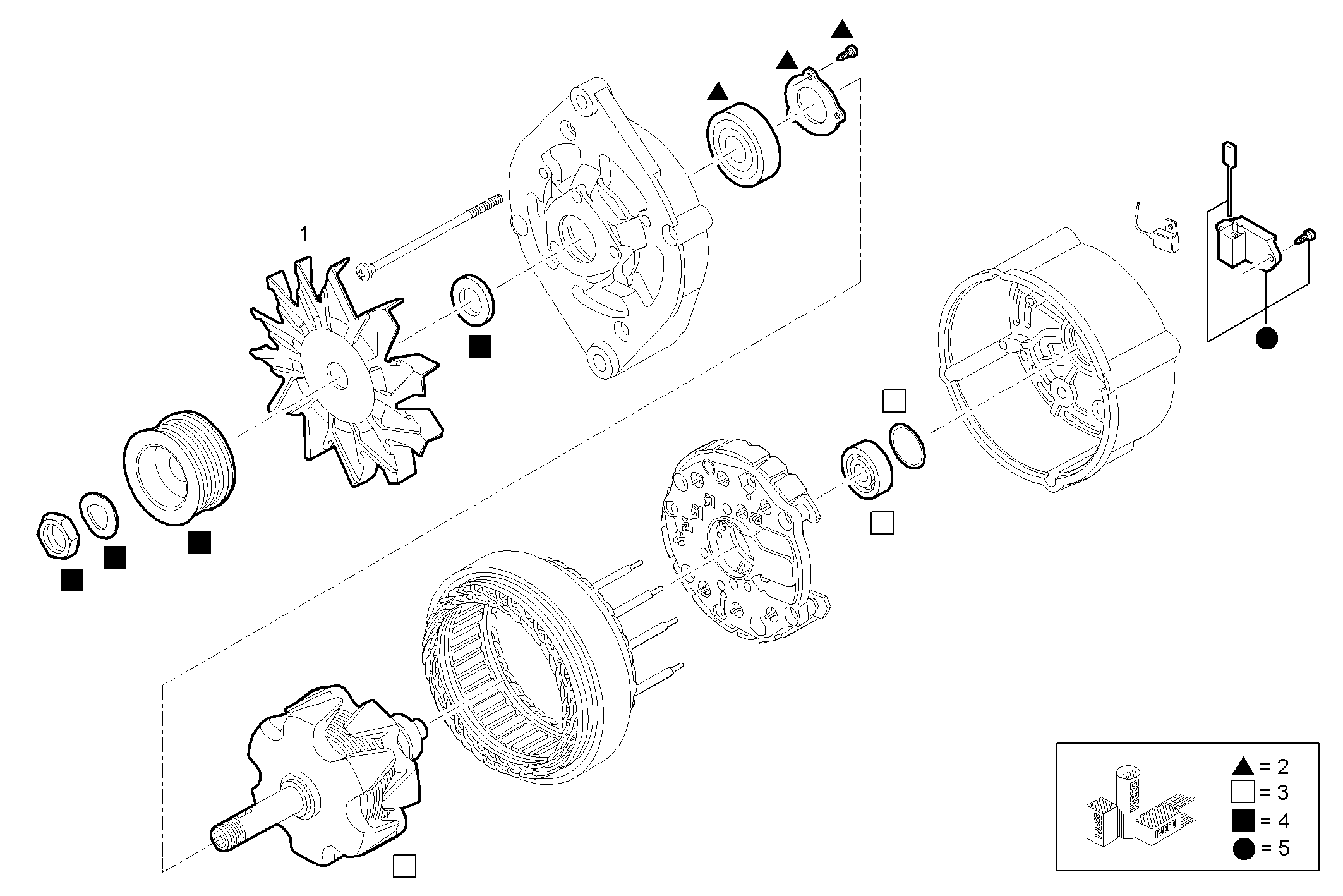 GENERATOR (COMPONENTS)