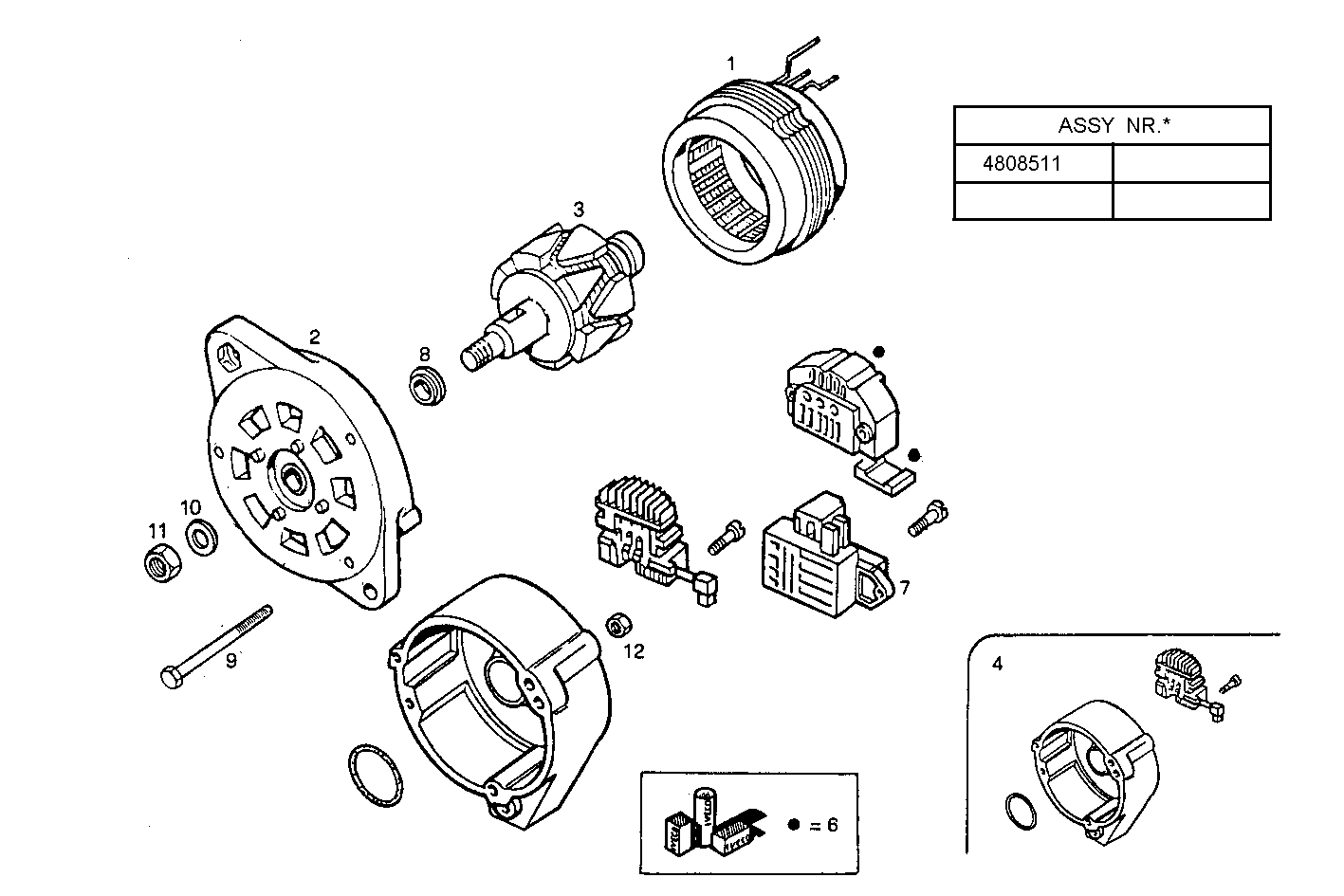 GENERATOR (COMPONENTS)