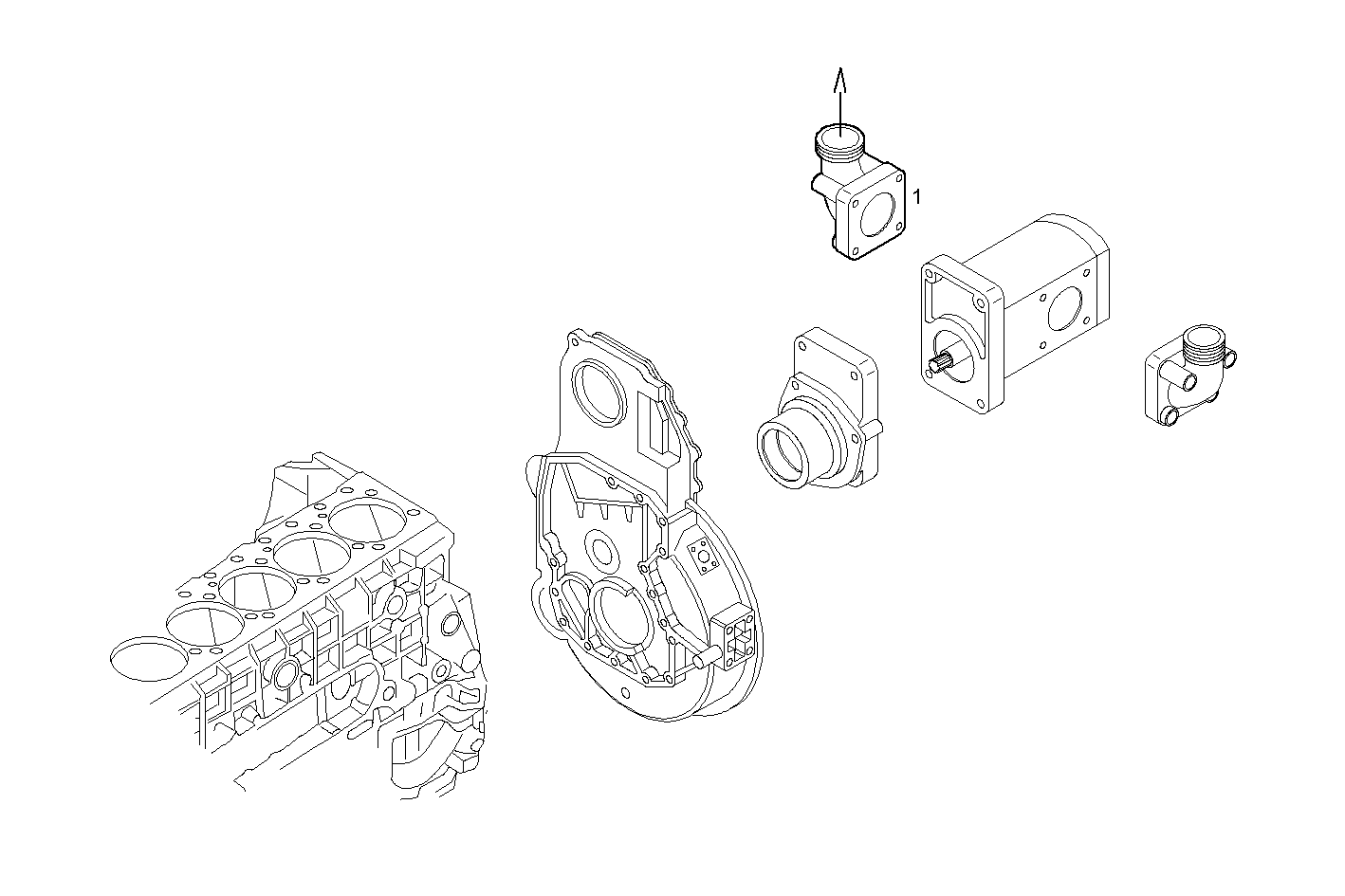GR. HIDRAULIC OIL PUMP INLET