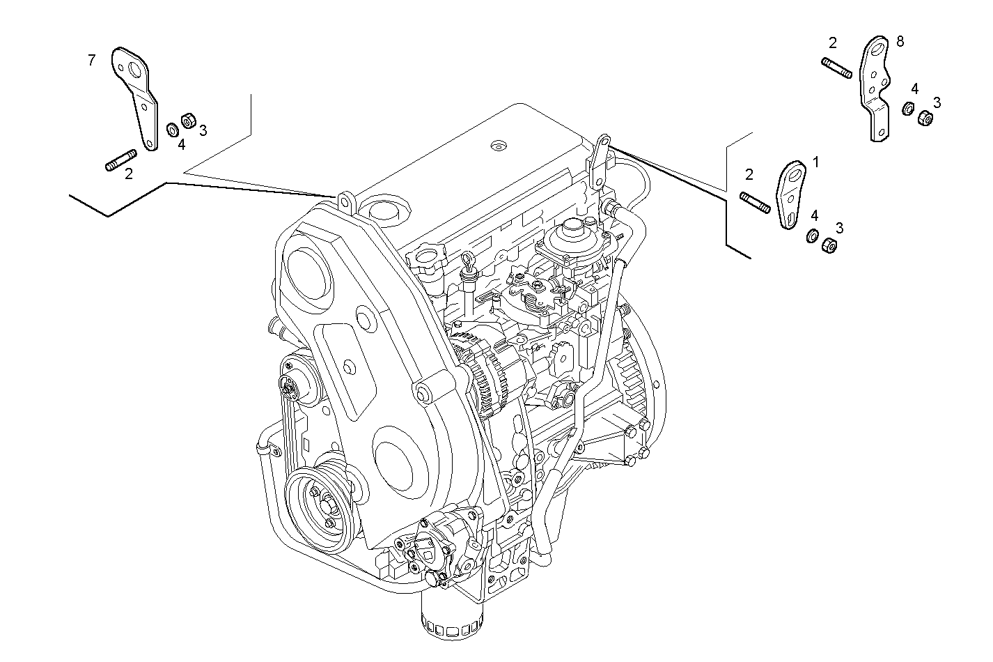 ENGINE SUSPENSION
