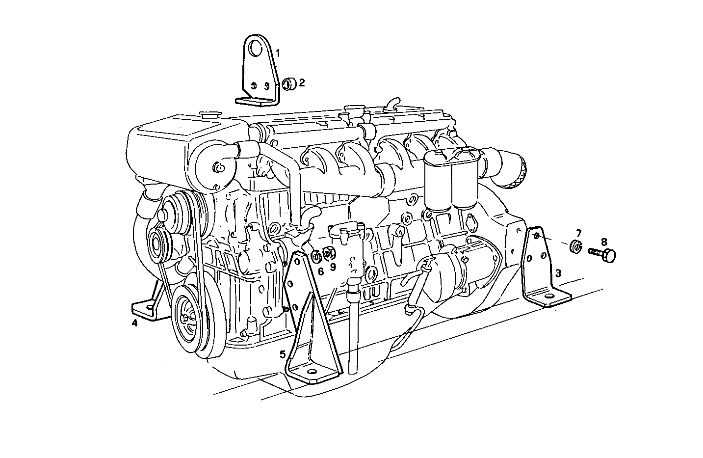 ENGINE SUSPENSION