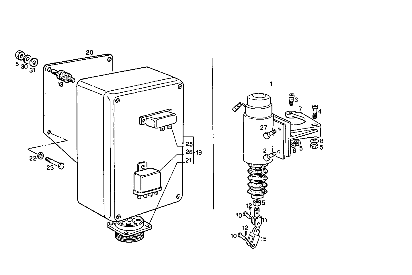 ELECTRIC STOP ENGINE