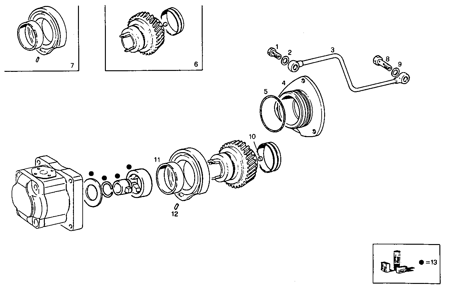 ARRANGED FOR HYDRAULIC PUMP