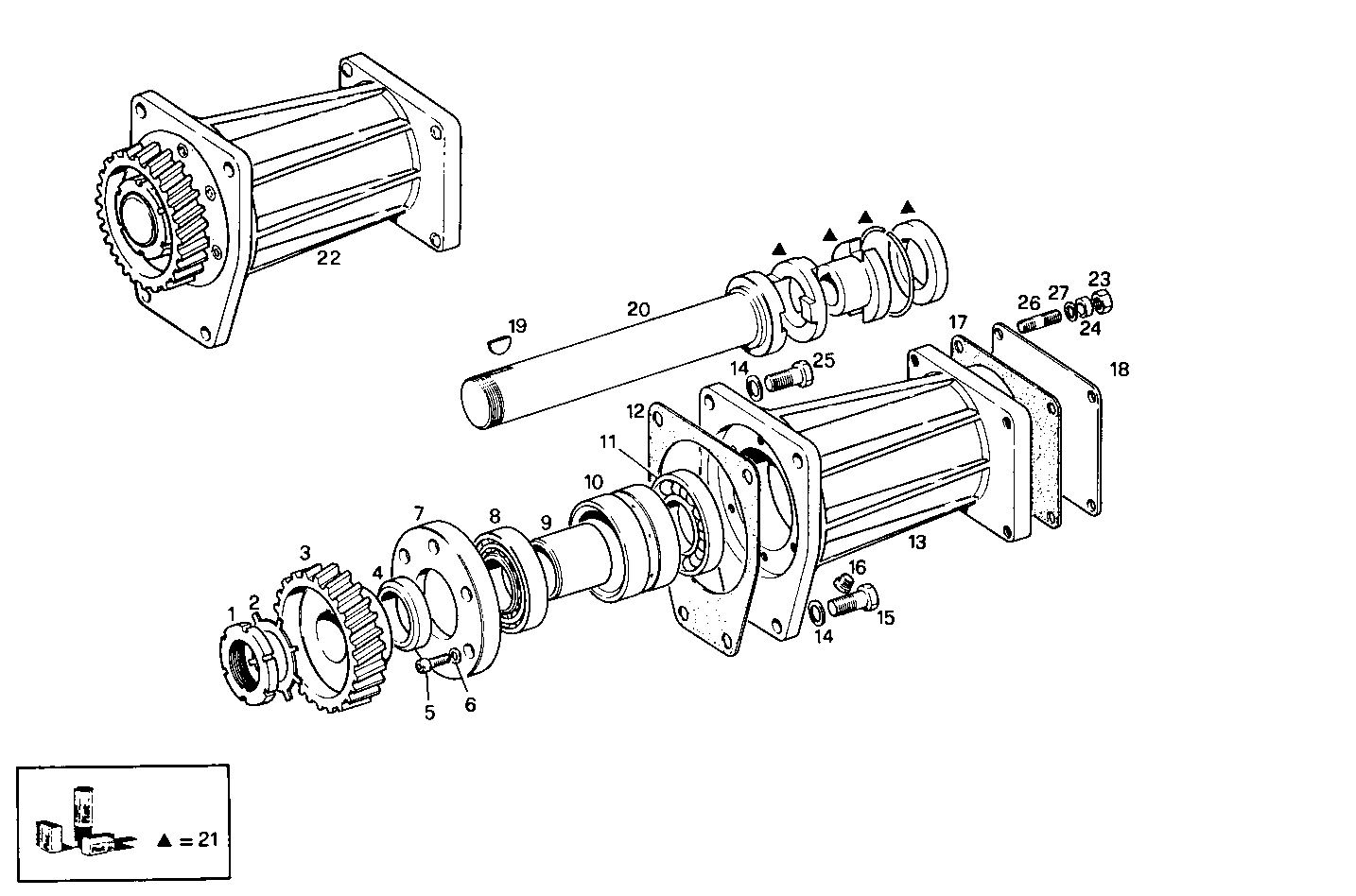 ARRANGED FOR HYDRAULIC PUMP