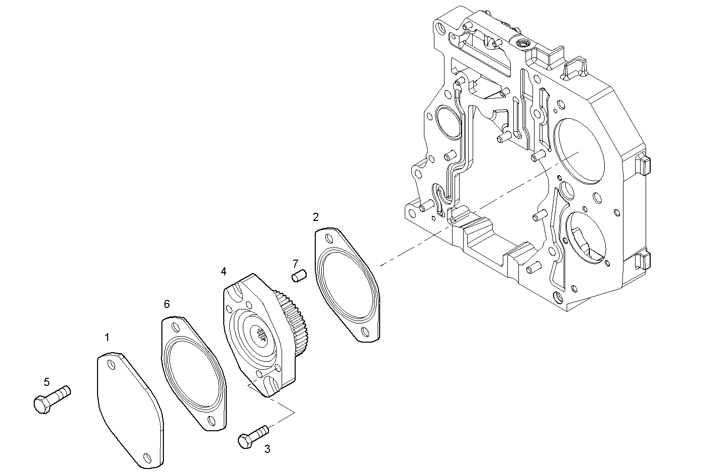 ARRANGED FOR HYDRAULIC PUMP