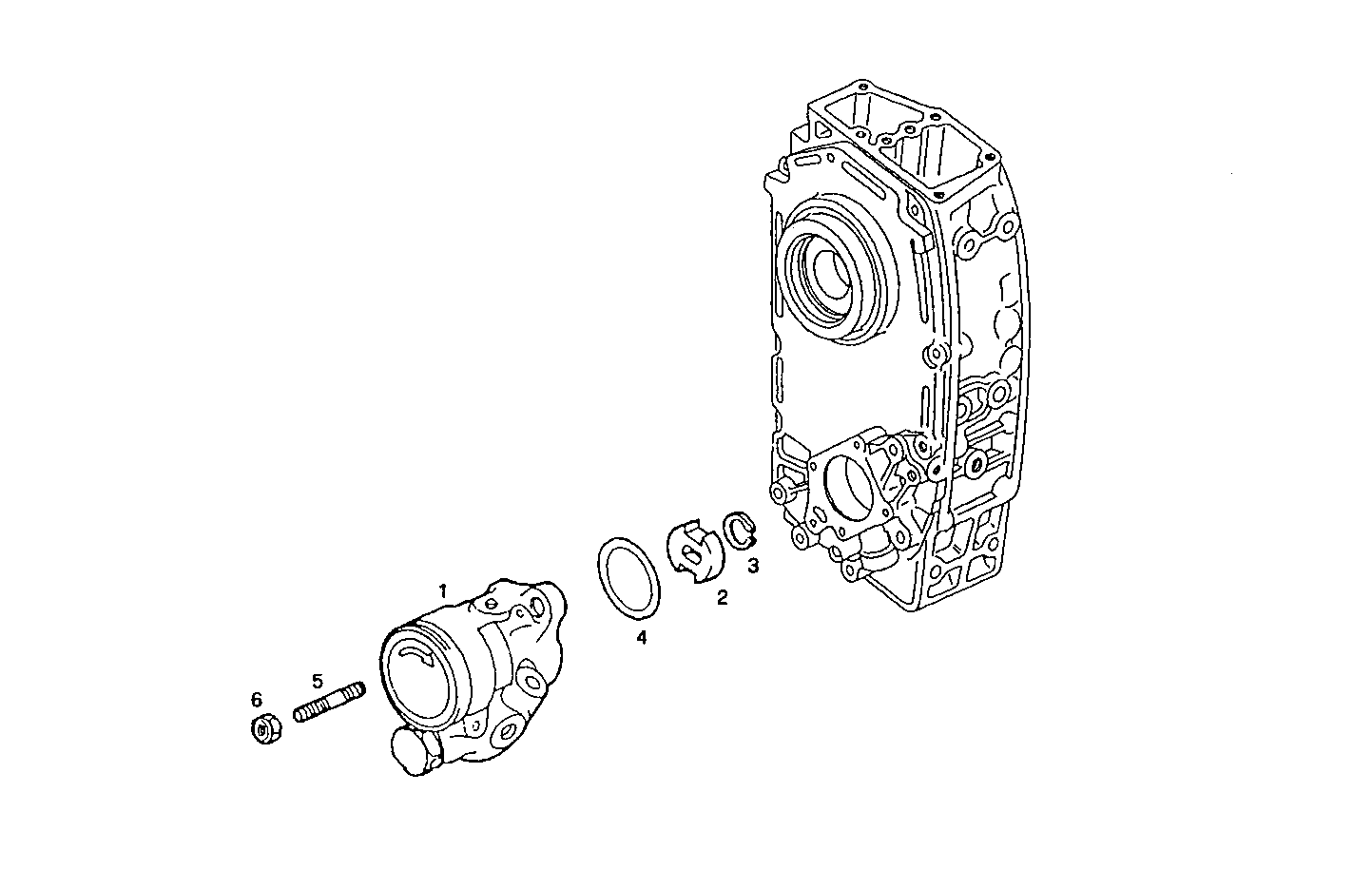 FRONT HYDRAULIC PUMP ZF