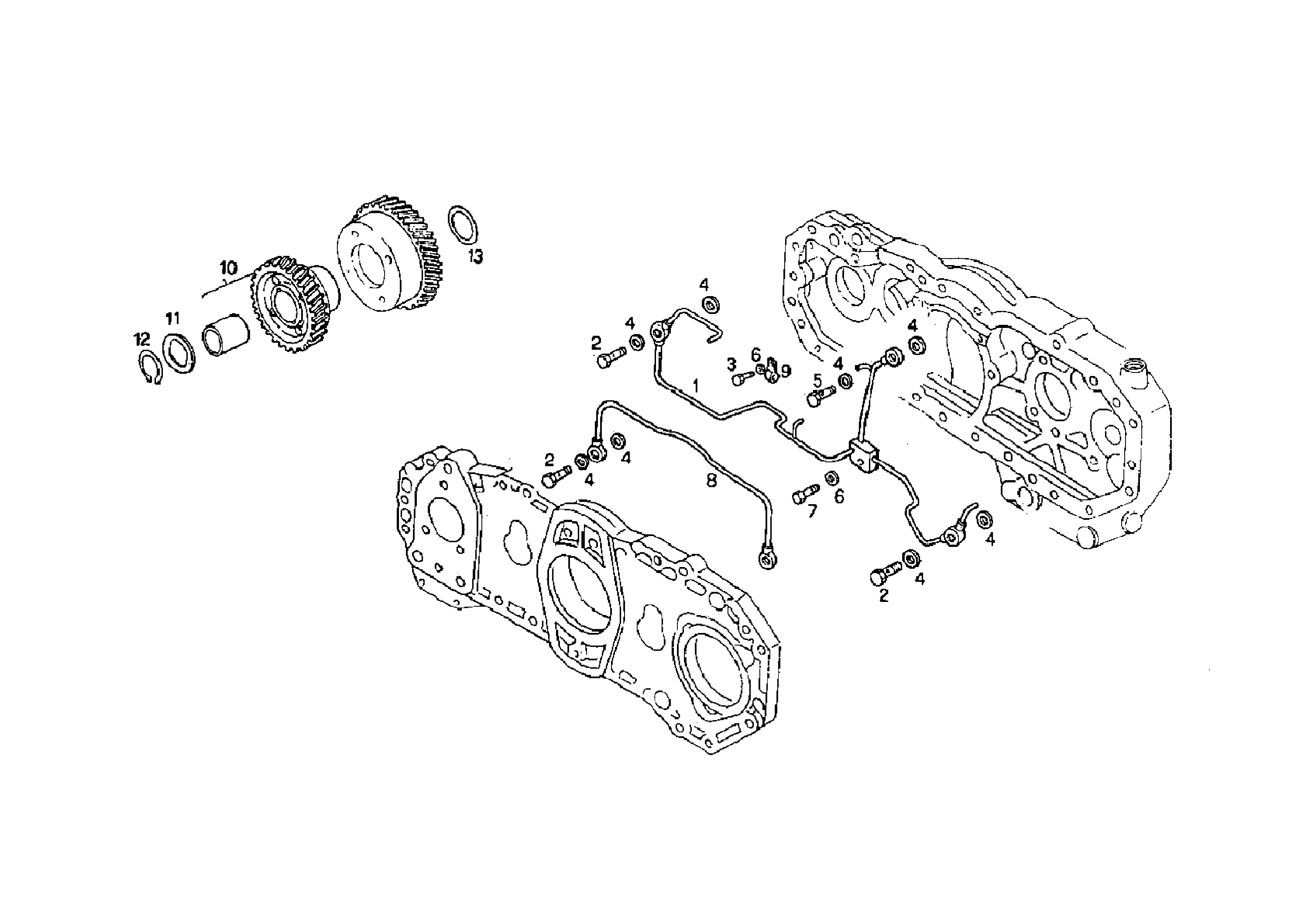 PREARRANGEMENT DRIVE HYDRAULIC PUMP BRUENINGHAUS